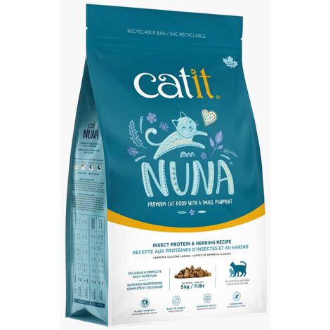 Catit Nuna - Pienso para gatos a base de proteínas de insectos