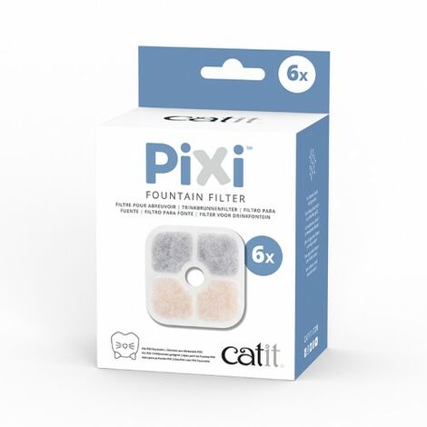 Catit Pixi Filter fÙr Fuentes, 6 -uds -Pack