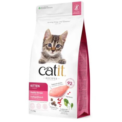 Catit Recipes Kitten - Receta con Aves para Gatitos Junior