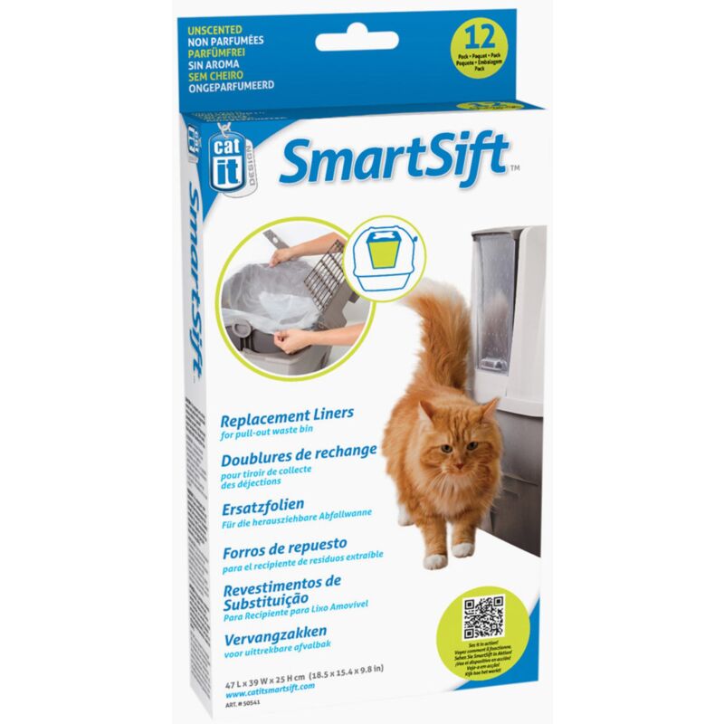 

smartsift bolsa recambio superior, 12 uds - Catit