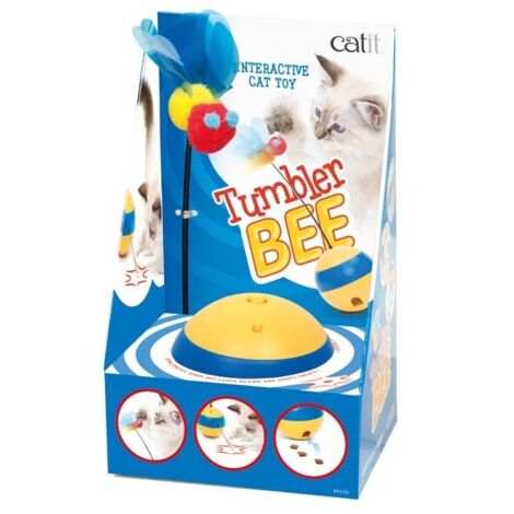 CATIT - Tumbler Bee Laser Toy - (787.0022)