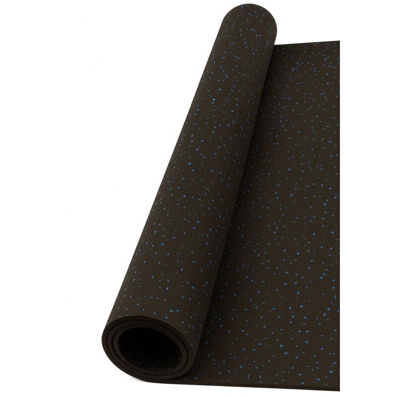 

Esterilla de Ejercicio y Fitness especial para Gimnasios | SPORT PREMIUM | Moteado Azul | Base Negra - color :4mm de altura - 1'25m (Ancho) x 2m