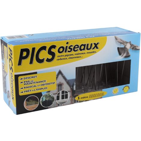 Caussade irepoipic PIC-Pigeons discreto e Facile da Tavolo, Blu, 25 x 8 x 12 cm