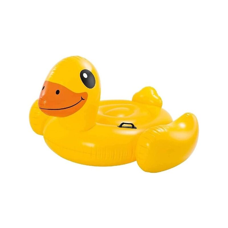 Trade Shop Traesio - Juguete Hinchable Piscina 2 Asas Pato 147X147X81 Cm 57556