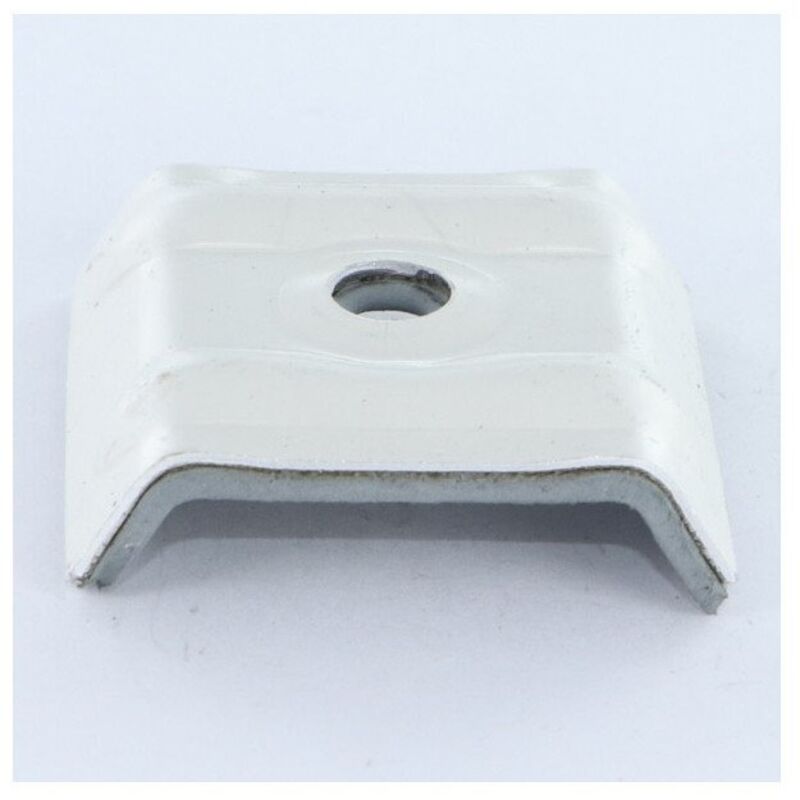 Vis Express - Cavalier Etanche epdm 40X25 profil Trapézoidale Aluminium RAL9002 blan gris-100 pièces