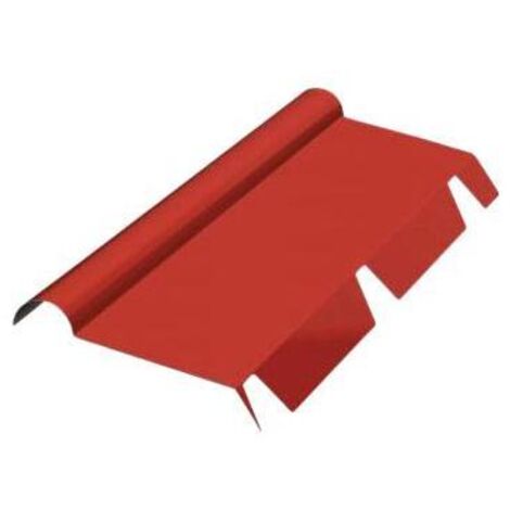 Cavalier monobloc avec étanchéité EPDM angle 25º brun rouge RAL 8012 boîte de 100 pièces - ETANCO L.R.