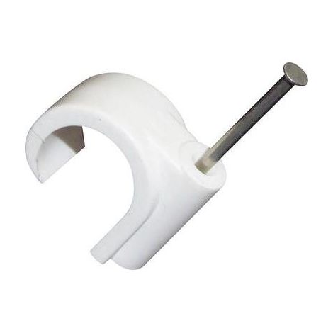 CAVALIER POUR PLAGE DE Ø: 14 MM (MAX) TRU COMPONENTS 523530 BLANC (MAT) 100 PC(S)