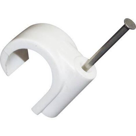 CAVALIER POUR PLAGE DE Ø: 5 MM (MAX) TRU COMPONENTS 523523 BLANC (MAT) 100 PC(S)