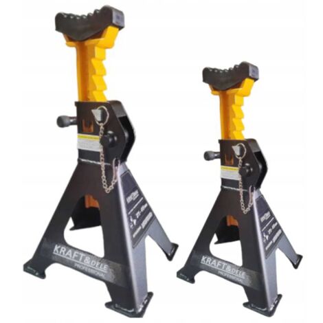 CAVALLETTI DI SUPPORTO PER OFFICINA AUTO 2 PEZZI 3T 285-425mm