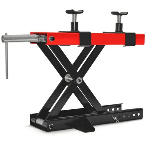 CAVALLETTO ALZAMOTO CRIC CRICK SOLLEVATORE MOTO PONTE FINO A 500 KG 876