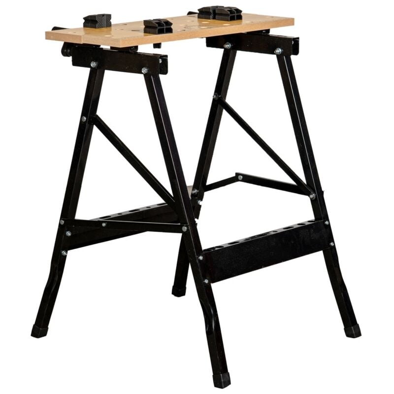 N.d. - cavalletto banco da lavoro in metallo