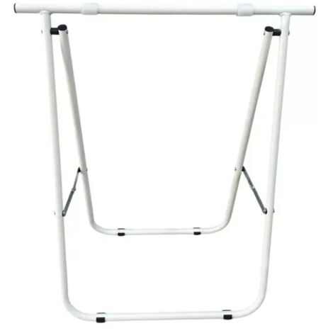 cavalletto pieghevole in metallo easy system bianco 62x35x75 cm