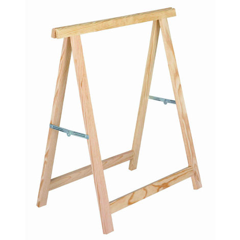 CAVALLETTO RICHIUDIBILE IN LEGNO DI PINO Profilo mm. 17x40 - cm. 73,5x37x74 h - kg. 400