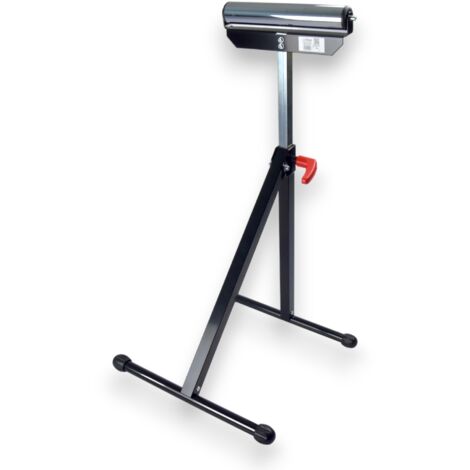 CAVALLETTO RULLO METALLO CARICO MAX 60KG ALTEZZA REGOLABILE 68 110 cm PANNELLO TAVOLA ASSE LAVORO FAI DA TE
