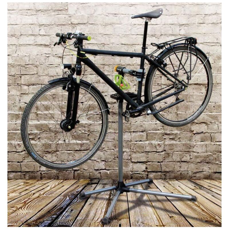 Image of Cavalletto supporto stand bicicletta bici mtb 30KG manutenzione riparazione 15TO