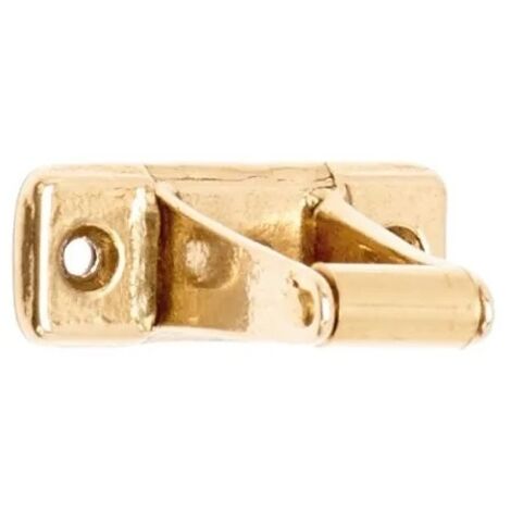 CAVALLOTTO A RULLO 25MM OTTONE LUCIDO DA FISSARE P