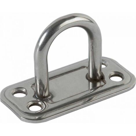 Cavallotto Fisso Inox Art.865In 30X60 Mm - 5 Pz