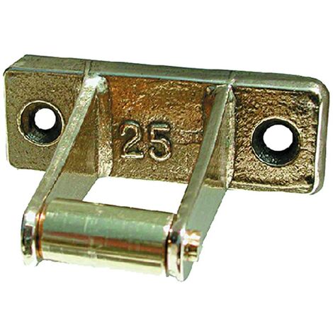 CAVALLOTTO IN OTTONE PER ASTE DI CREMONESI mm 25 ottone lucido