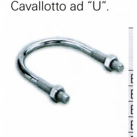 CAVALLOTTO "U" 33X42 (11/4) M8 PZ10