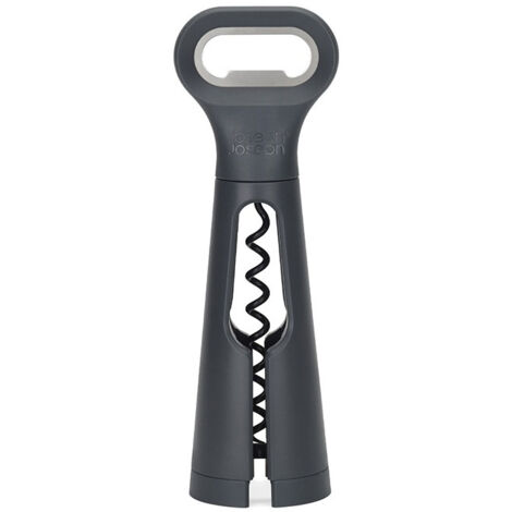 Cavatappi multifunzionale 3 in 1 Joseph Joseph Duo - apre le bottiglie di vino de, taglia le capsule e stappa le bottiglie, design ergonomico e compatto.