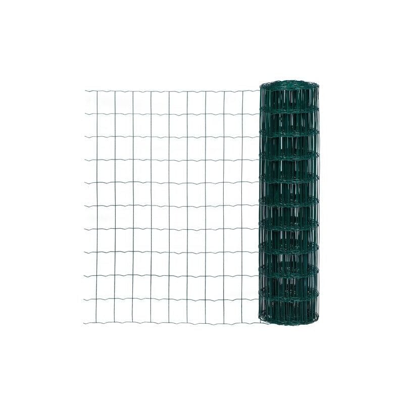 Grillage Superclos Plus vert, maille 100 x 50 mm, diam. 2.5 mm, h. 1.80 x l. 10 m - Cavatorta