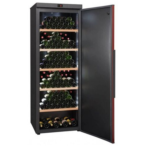 Cave à vin de vieillissement 329 bouteilles - La Sommelière - CONTEMPRO330P - marron