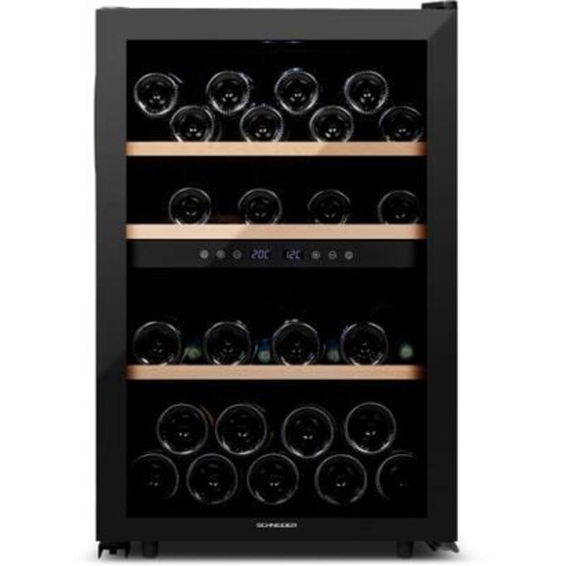 Schneider - SCCV62G2 Cave de service 62 bouteilles double-zone 138L 37dB clC