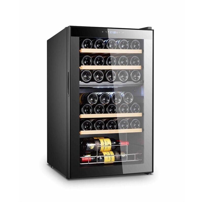 Livoo - Cave à vin 33 bouteilles double zone gs146