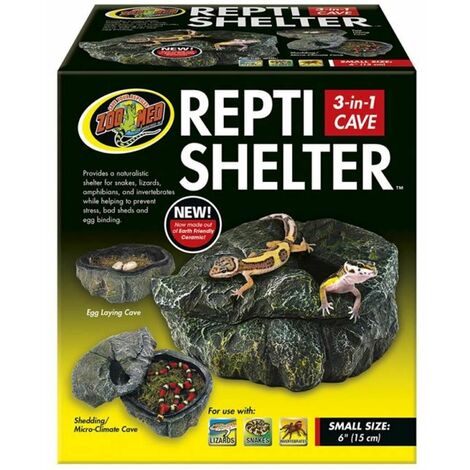 Caverna rettili che fungo da camera di muta e ovodesposizione Repti Shelter: Caverna 30 cm