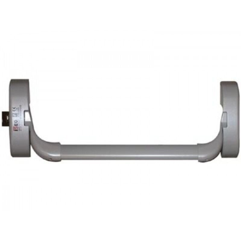 City - Serrure anti-panique Idéa barre 1 point - Iséo - Argent