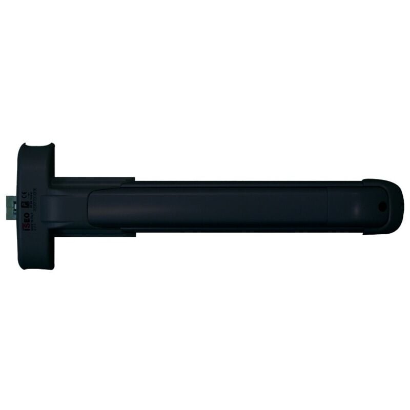 Serrure anti-panique Idéa push 1 point - Iséo - Noir