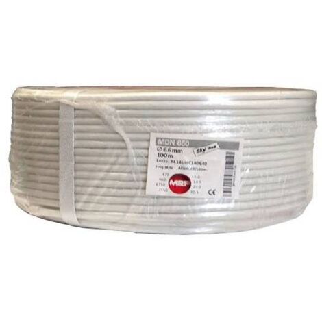 Cavetto satellitare  d.6,6 standard - 100 mt