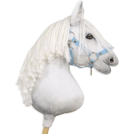 Cavezza regolabile per cavalli Hobby Horse A3 - Blu