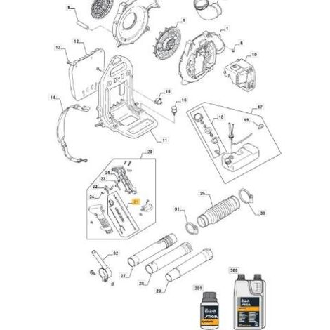 CAVI ACC-STOP 2752-84301 -RDC ORIGINALE STIGA - 183065010/0