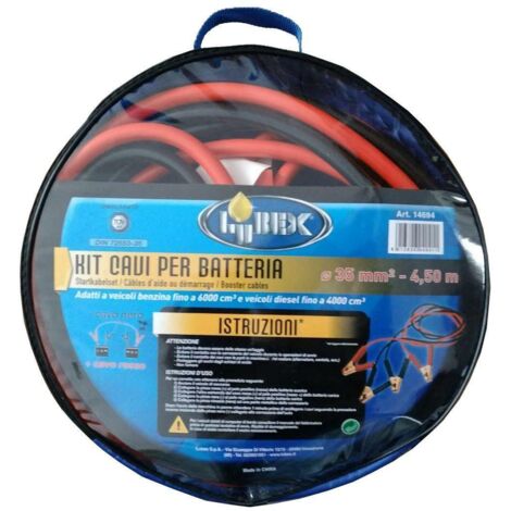 Cavi auto lubex collegamento batteria 16 mm / 3mt