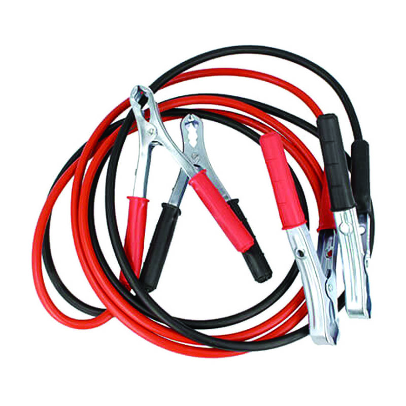 Image of Cavi collegamento batteria auto - mt.2,5 sezione mmq.10 - pinze rosso-nero 120a