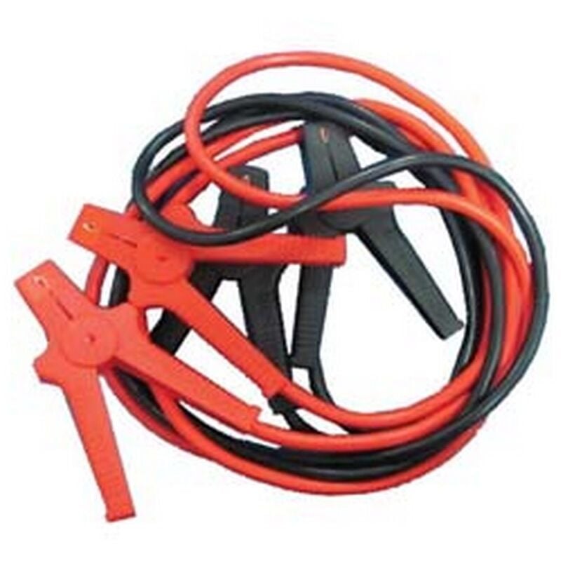 Kreator - Cavi collegamento batteria auto pinze rivestite - mt.3,5, 350a, cavo interno mm2 25