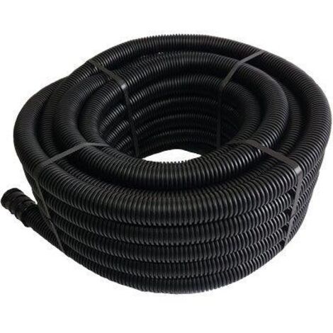 CAVIDOTTO DOPPIO STRATO  POLIESTERE NERO MM 50 MT  50