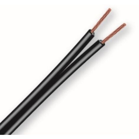 Cavo 03vh-h 2x0.75 nero - mt 10 - electraline