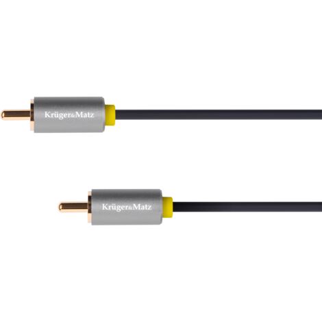 Cavo 1RCA-1RCA 0,5 m Kruger&Matz Basic