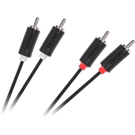 Cavo 2RCA-2RCA 3 m, standard Cabletech