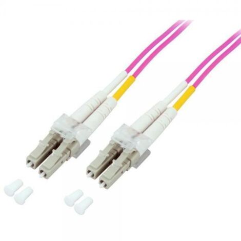 Cavo a fibra ottica ic intracom diametro 2mm da 10m fucsia - 304130