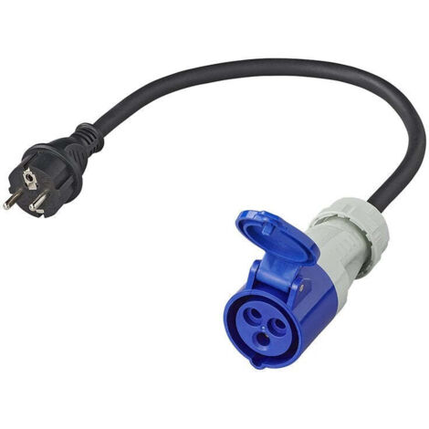 Cavo adattatore 40cm da spina Schuko a CEE