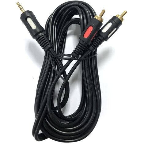Cavo Adattatore Audio Da 3,5mm Femmina A 2 RCA Maschio - 15cm, Per Collegare Smartphone A Stereo - Foto 10