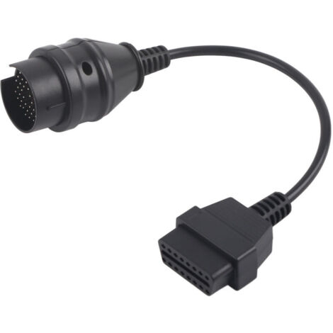 Cavo adattatore diagnostico OBD2 da 38 pin a OBD, ricambio resistente all'usura per Mercedes Benz.