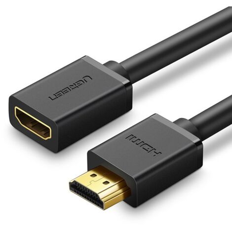 Cavo adattatore HDMI 4K 10,2 Gbps 340 MHz, prolunga 0,5 m, nero