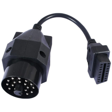Cavo adattatore per scanner da 20 pin a 16 pin per OBD2 modelli e36 e38 e39 e46 e53 X5 Z3 - ouylaf