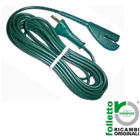 Vhbw cavo di alimentazione compatibile con Vorwerk folletto 118, 119, 120, 121, 122, 130, 131, 135 aspirapolvere - 7 m, 2000 W | Leroy Merlin