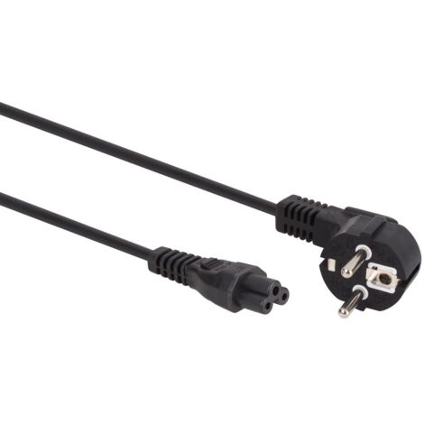 Cavo alimentazione nero cee 77 90 c5 l18 m h05vv f 3g075 mm