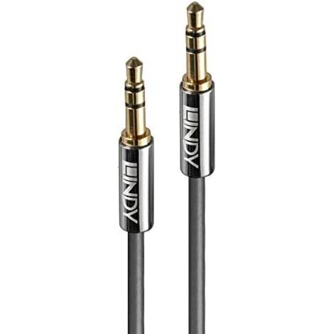 Cavo audio 2M 3,5MM, linea cromata